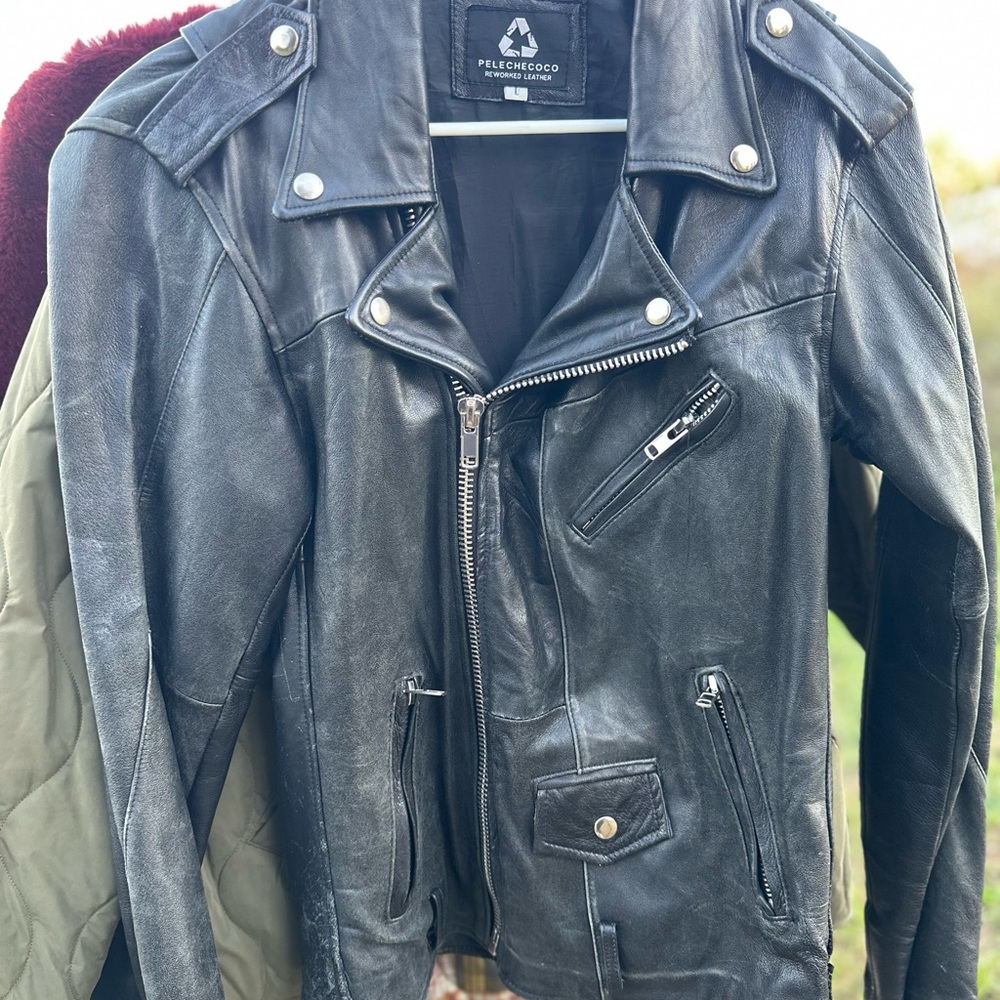 Vintage leather jacket